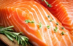 Salmon is an excellent source of Omega-3 fatty acids.
